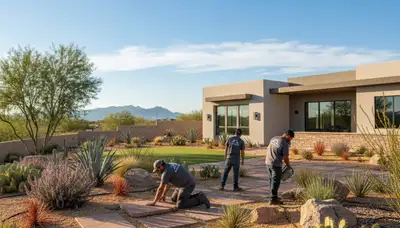Landscaping service in Phoenix, AZ for residential and commercial outdoor maintenance