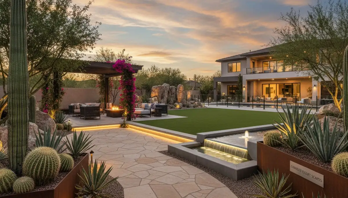 Phoenix, AZ landscaping service for desert yard design and maintenance