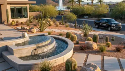 Phoenix, AZ landscaping services for desert yard design and maintenance