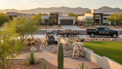 Landscaping service in Phoenix, AZ for residential and commercial outdoor spaces