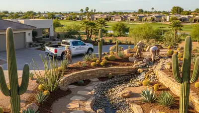Landscaping services in Phoenix, AZ for residential and commercial outdoor spaces
