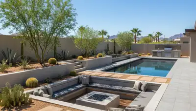 Phoenix, AZ landscaping service for custom yard maintenance and desert landscape design