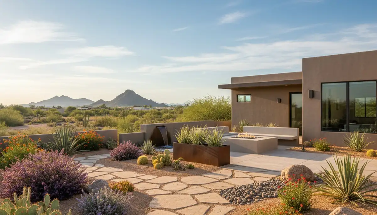 Phoenix, AZ landscaping service for residential and commercial outdoor design, maintenance, and irrigation