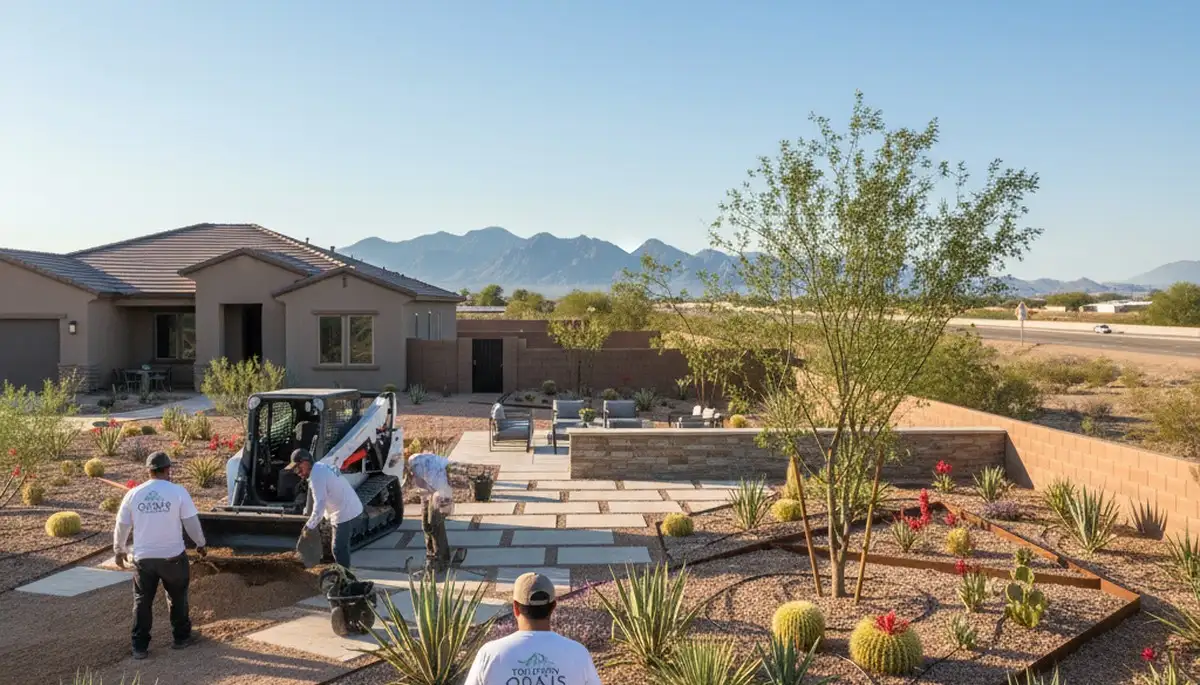 Phoenix, AZ landscaping service for residential and commercial outdoor maintenance