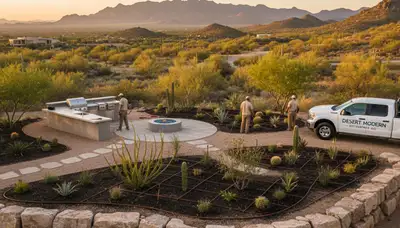 Phoenix, AZ landscaping services for residential and commercial outdoor maintenance